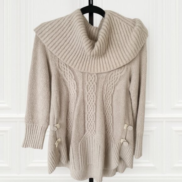 Anthropologie Sweaters - Anthropologie Angel of the North Knit Sweater Small